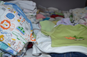 Thank-you to all those who donated baby clothes for Sarobidy!  They finally made it there.