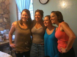 Beth, Beth, Danielle, and Alissa